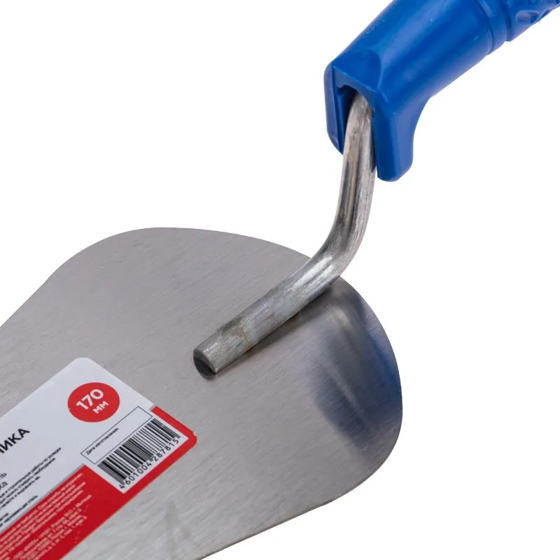 Кельма печника, нержавеющая сталь, 175мм, пластиковая ручка REXANT - Фото 4