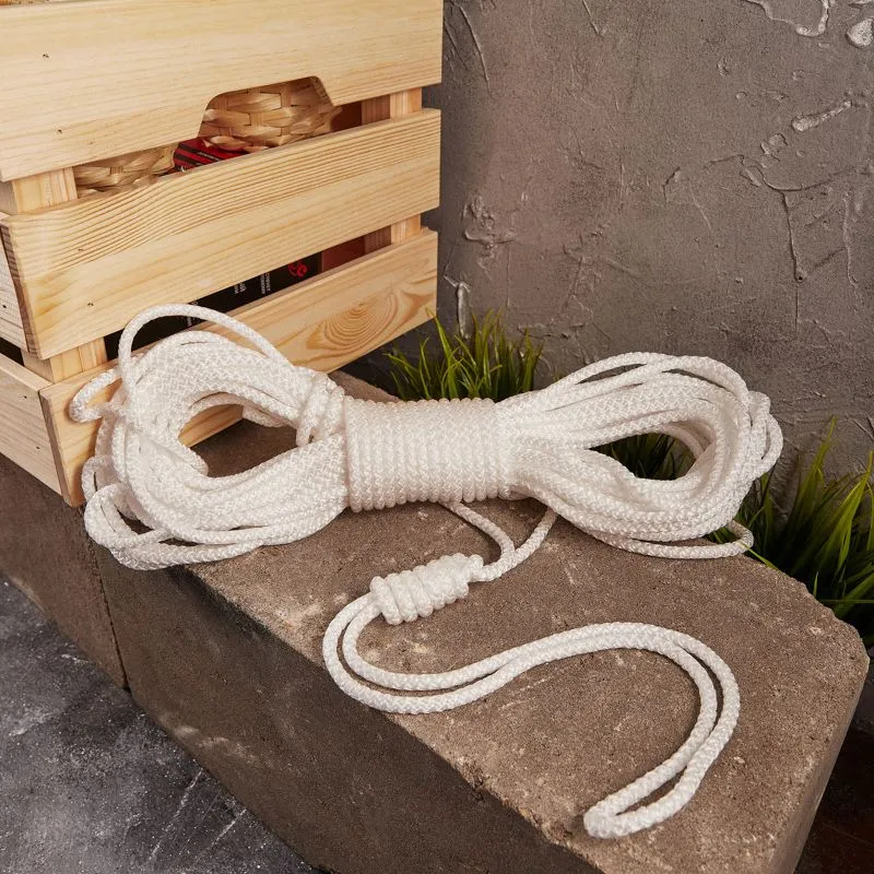 Шнур с сердечником 7 мм 20 м белый REXANT - Фото 2