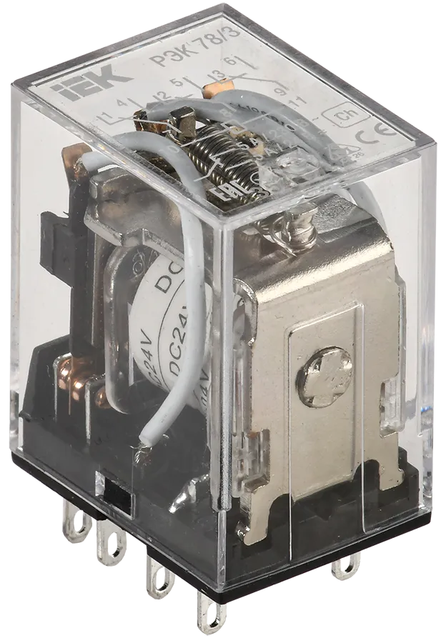 Реле РЭК78/3(MY3) 5А 24В DC IEK