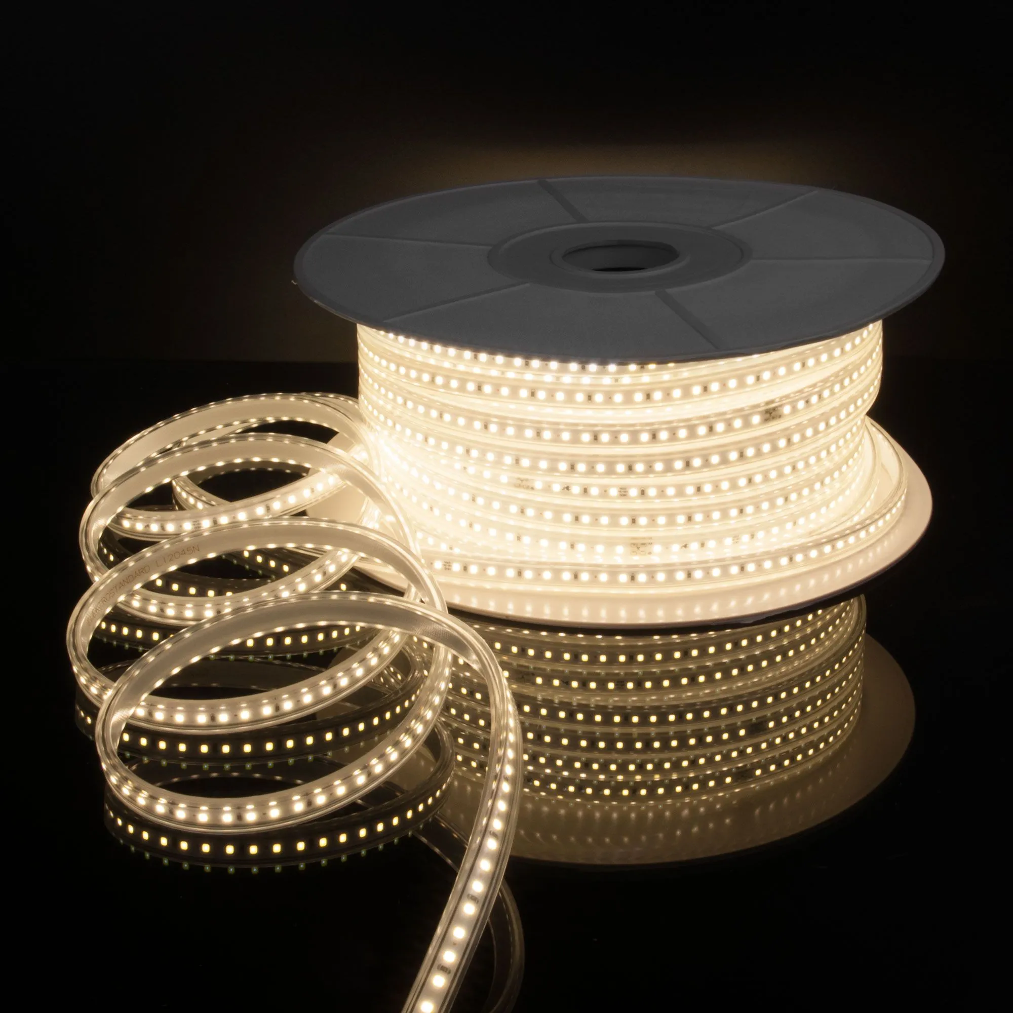 Лента светодиодная 220V 8W 60Led 2835 IP65 дневной белый, 50 м Elektrostandard - Фото 2