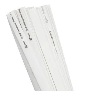 ТУТ нг 12/6 белая в отрезках по 1м EKF tut-12-w-1m