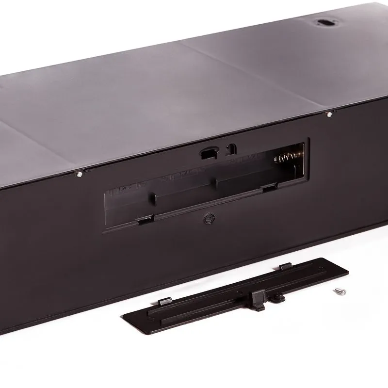 Светодиодный камин Хайтек с эффектом живого огня 60х10х20 см, батарейки 3хС (не в комплекте) или от USB (в комплекте) - Фото 5