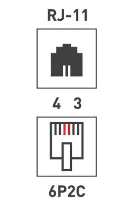 Розетка телефонная внешняя, 2 порта UTP, RJ-11 (6P2C), CAT 3 PROconnect - Фото 4