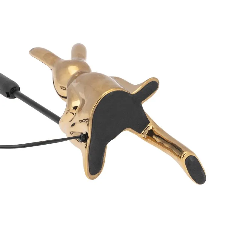 Светильник декоративный МОБИ Заяц золото REXANT - Фото 5