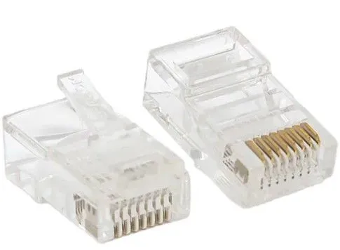Разъем UTP RJ-45 (8P8C), CAT 5e (50шт/уп) DEKRON DEK1303-0003