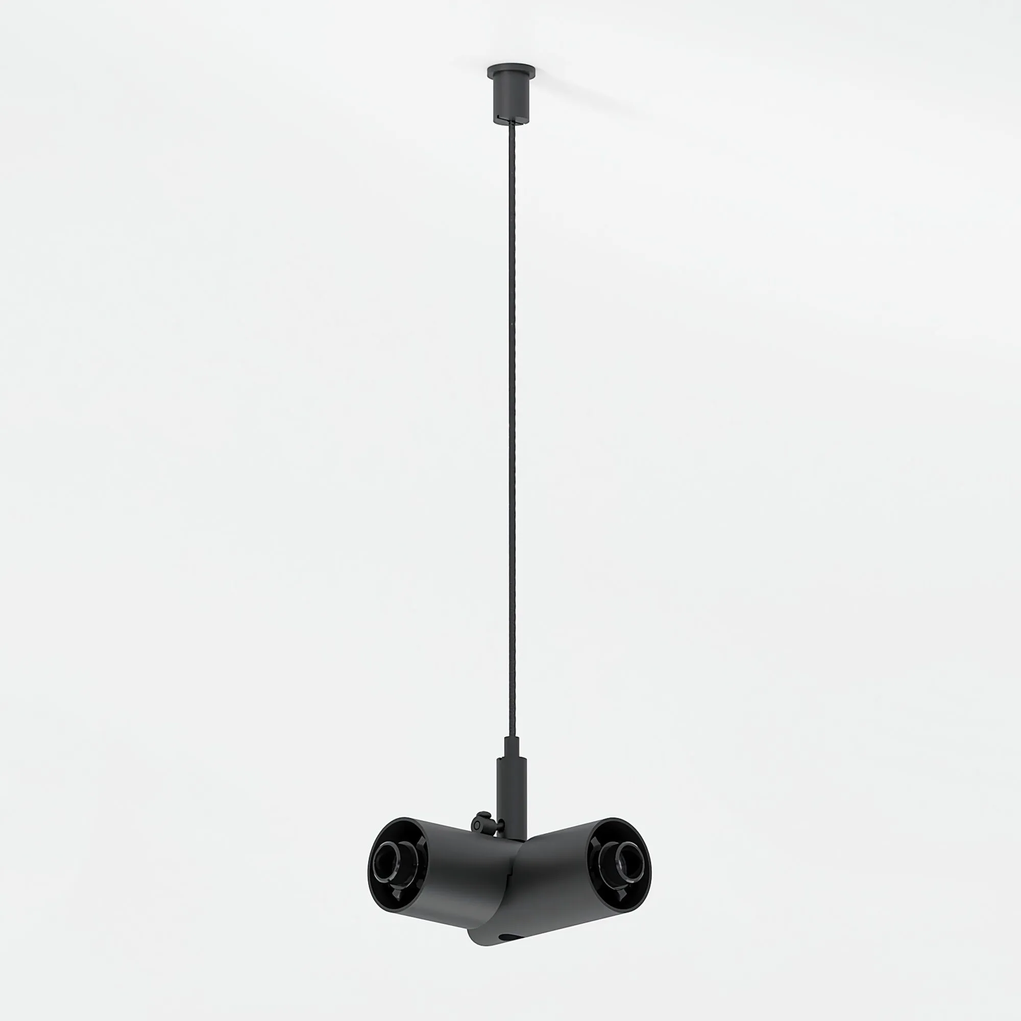 Module System Набор подвеса угловой с питанием (черный) a066184