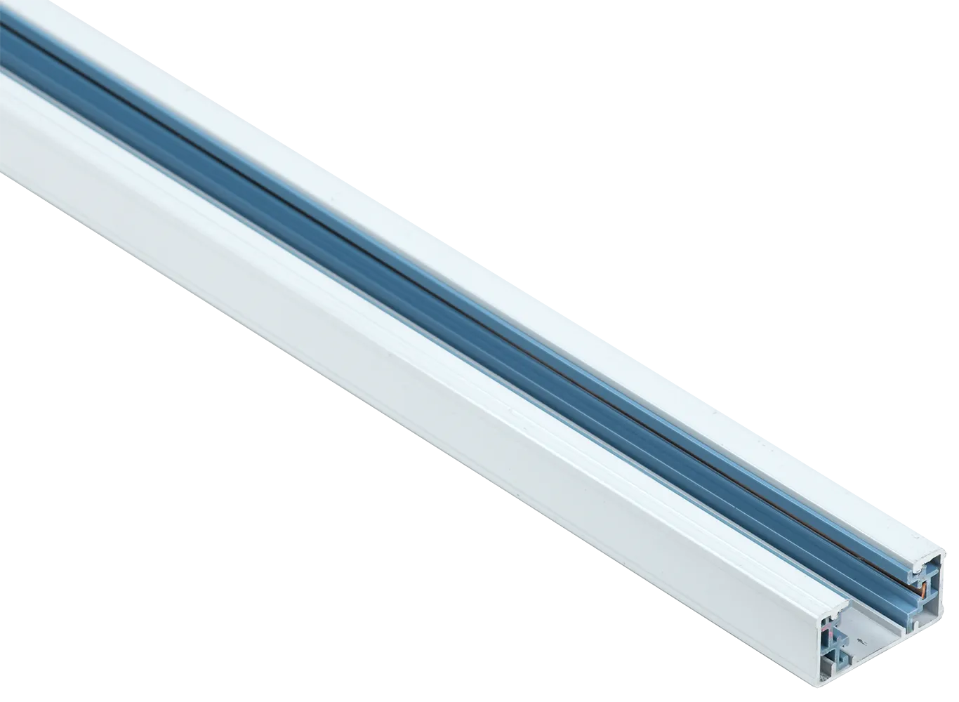 Шинопровод осветительный однофазный 1,5м белый в комплекте c токовводом и заглушкой IEK LPK0D-SPD-1-D15-K01-1