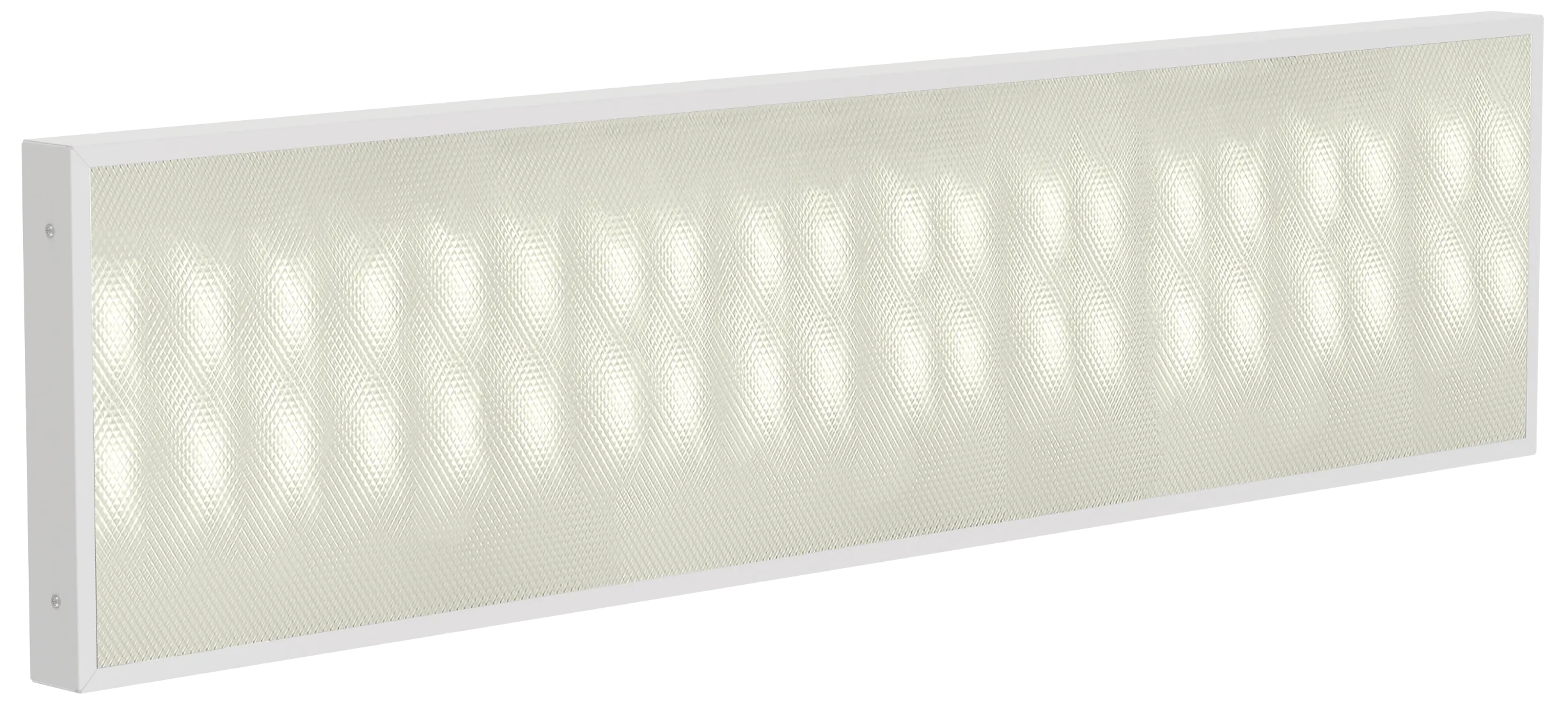 LIGHTING PRO Светильник светодиодный ДВО 1081 30Вт 3000К IP40 1195х295мм призма IEK - Фото 2