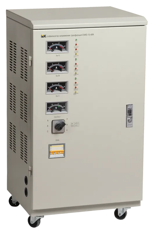 Стабилизатор напряжения трехфазный СНИ3-15 кВА IEK