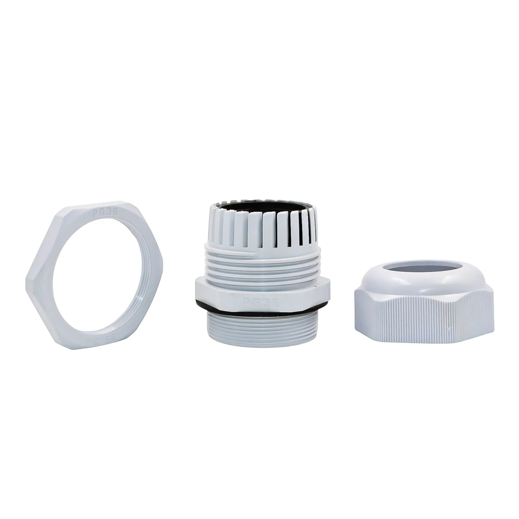 Ввод кабельный PG-36 серый, нейлон, IP68 (d кабеля 25-33 мм) DEKRON - Фото 3