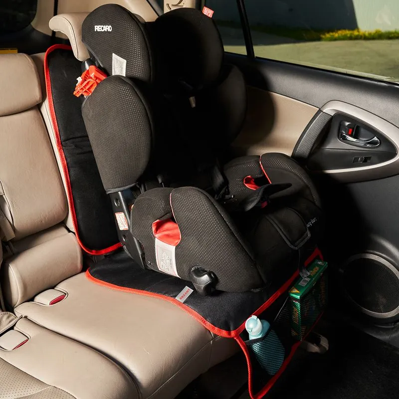 Накидка защитная под детское автокресло со спинкой и карманом REXANT - Фото 2