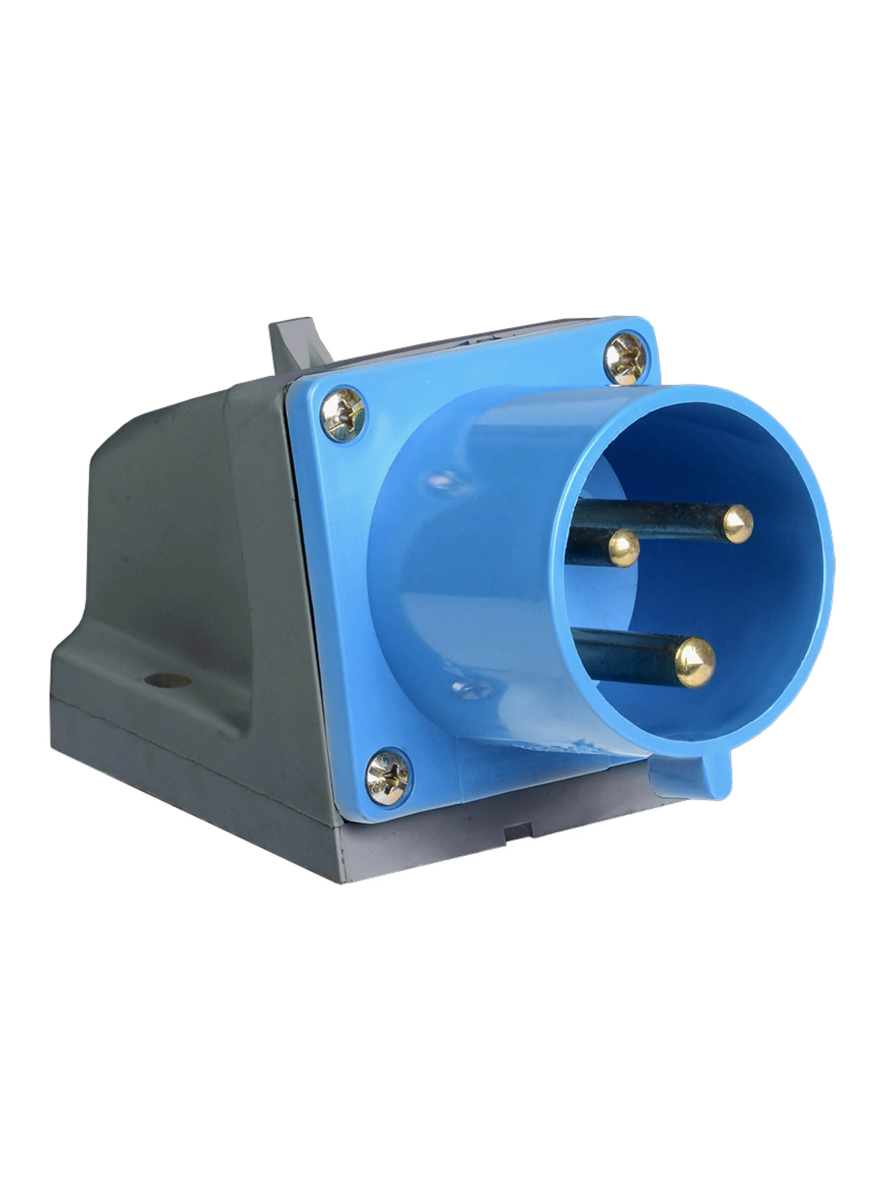 Вилка стационарная 523 2P+PE 32А 200-250В IP44 DEKRON AN0908-0026