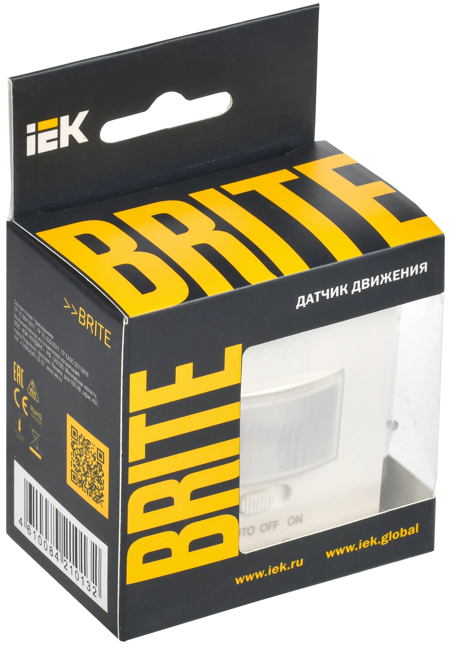 BRITE Датчик движения ДС10-1-БрЖ жемчуг IEK - Фото 2