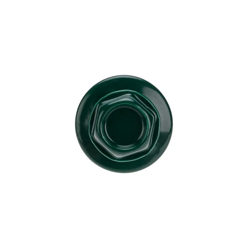 Саморез кровельный 4,8х19мм, окрашенный RAL 6005, короб (250 шт/уп) KRANZ - Фото 3