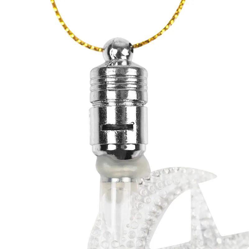 Фигурка подвесная Месяц RGB 8x5,5 см - Фото 3