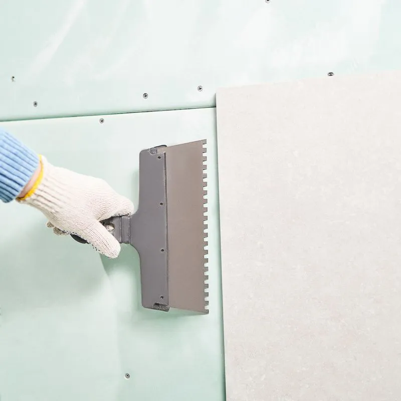 Шпатель фасадный REXANT 250 мм зуб 6х6 нержавеющая сталь, пластмассовая ручка - Фото 2