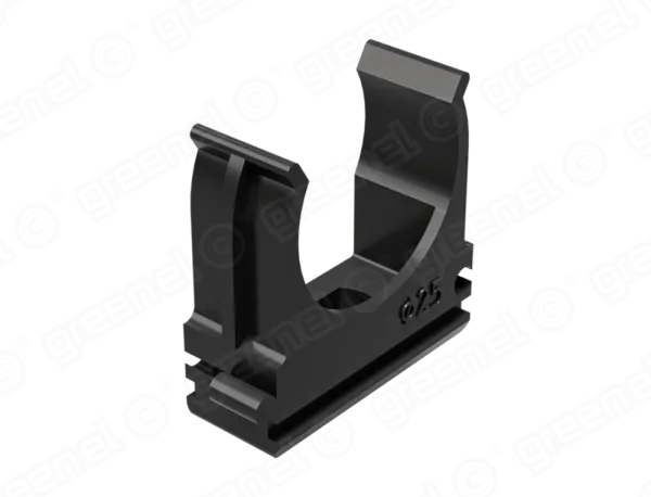 Крепеж-клипса 25мм (90шт), цвет - чёрный, GREENEL - Фото 3