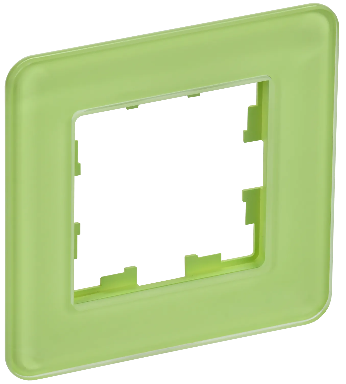 BRITE Рамка 1-местная РУ-1-2-Бр стекло эко грин RE IEK