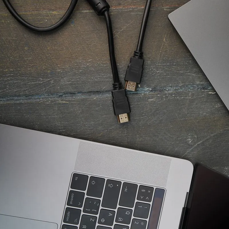 Шнур HDMI - HDMI, 1,5м, с ферритами, Gold REXANT - Фото 2