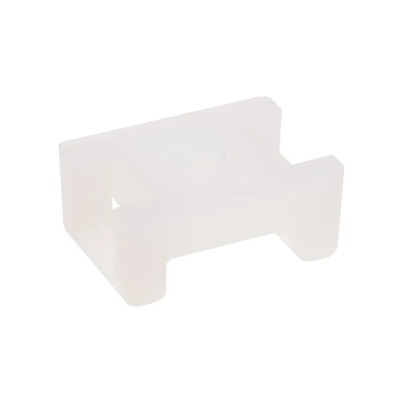 Площадка для крепления стяжки 22x16х4 мм, белая (10 шт/уп) REXANT - Фото 2