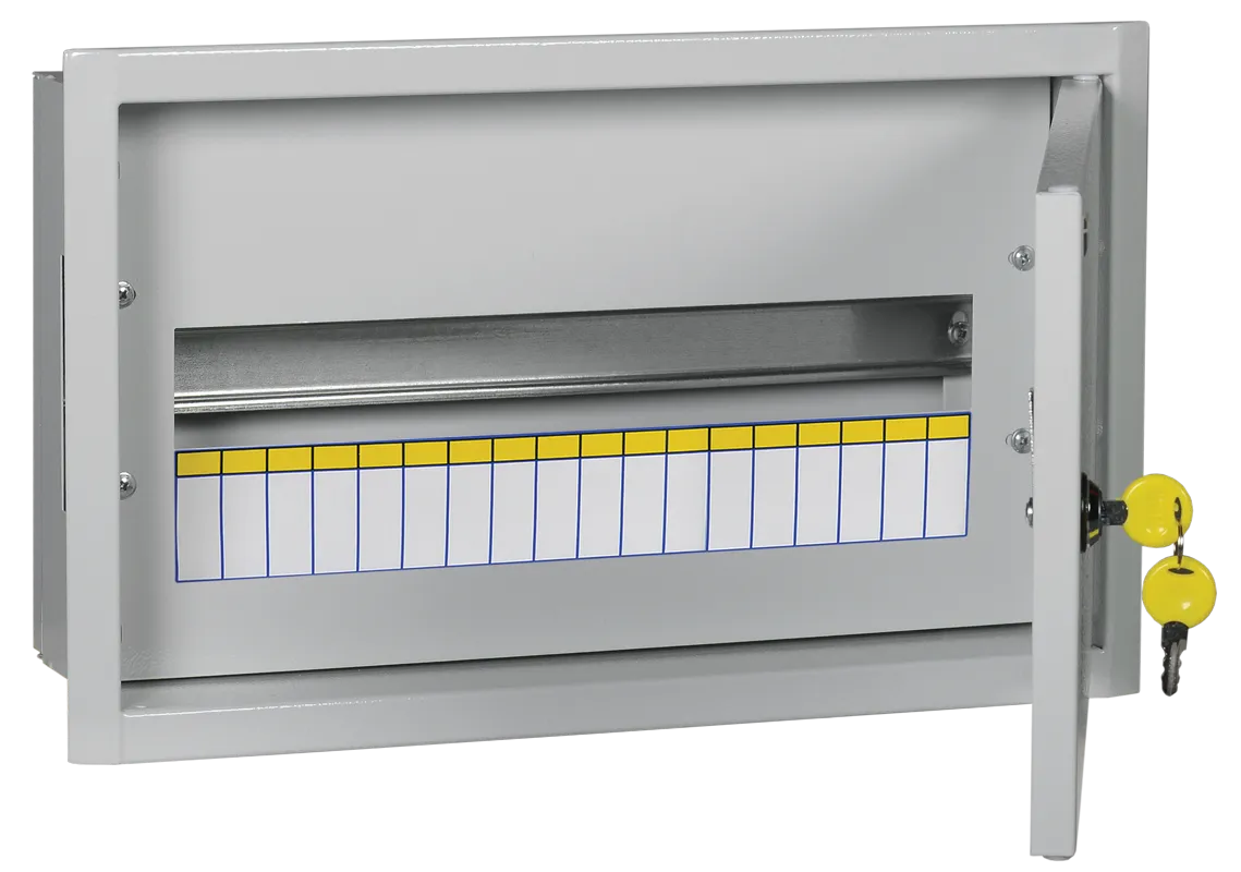 TITAN 3 Корпус металлический ЩРв-18 (265х440х120мм) IP31 IEK