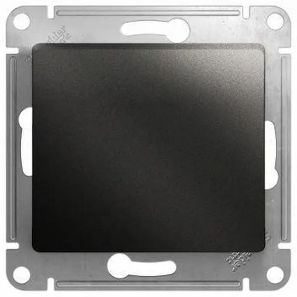 Переключатель проходной 1-кл. СП Glossa 10А IP20 (сх. 6а) 10AX механизм антрацит SE GSL000761