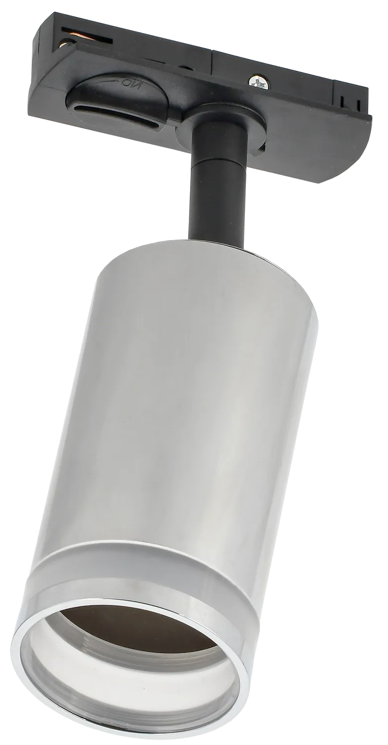 LIGHTING Светильник 4116 декоративный трековый поворотный под лампу GU10 хром IEK LT-USB0-4116-GU10-1-K23
