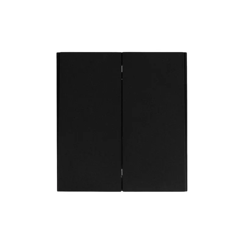 Выключатель STRONG 2 кл 10А с/у антрацит KRANZ KR-78-0706-5