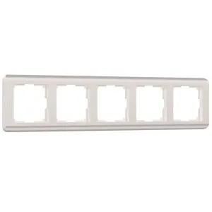 Рамка на 5 постов Stream (перламутровый) Werkel W0052113