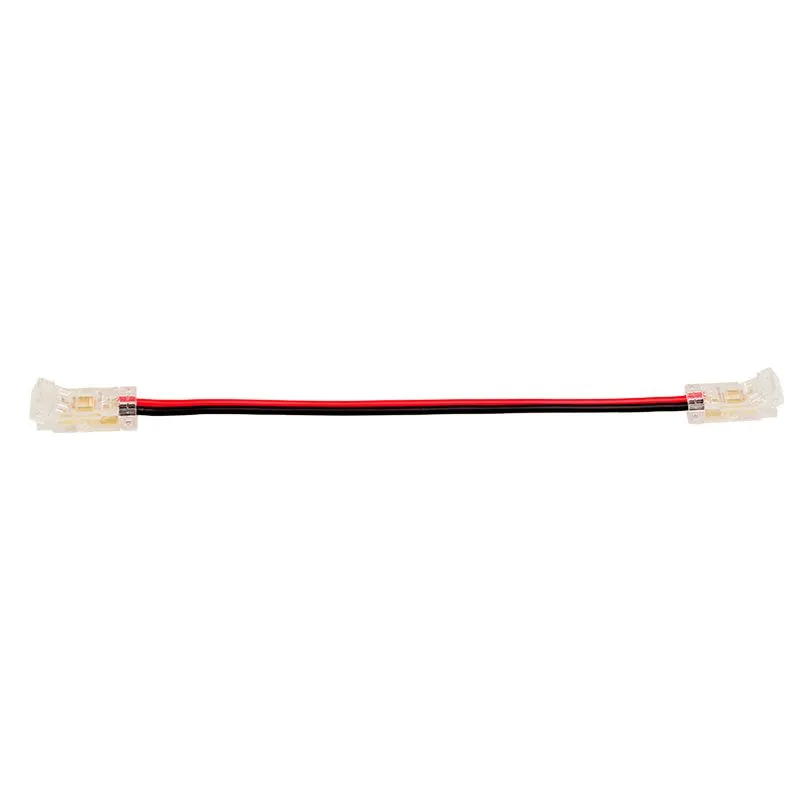 Коннектор WOLTA WLS-2PIN-5MM-MONO-2 выводной/последовательный для одноцветной SMD ленты шириной 5мм, провод 10см. Цена за 1 шт., мин. кратность 3 шт. WLS-2PIN-5MM-MONO-2