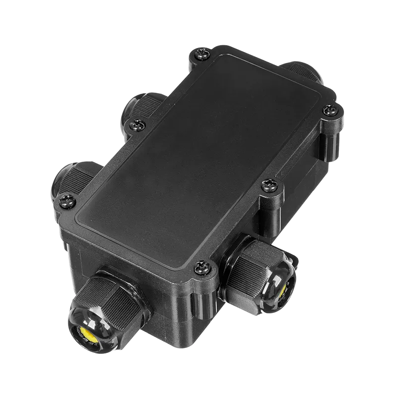 Герметичный соединитель WOLTA WTB-WBQ/01B IP68 черный 162х108х38мм 1/1/100 WTB-WBQ/01B