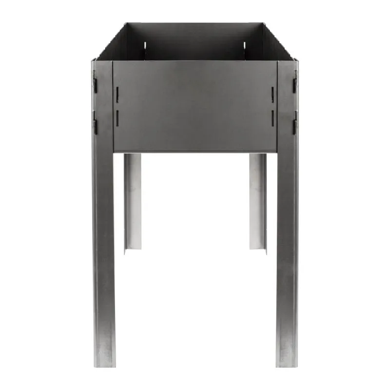 Мангал разборный 445х295х155мм, в картонной коробке СОКОЛ - Фото 4