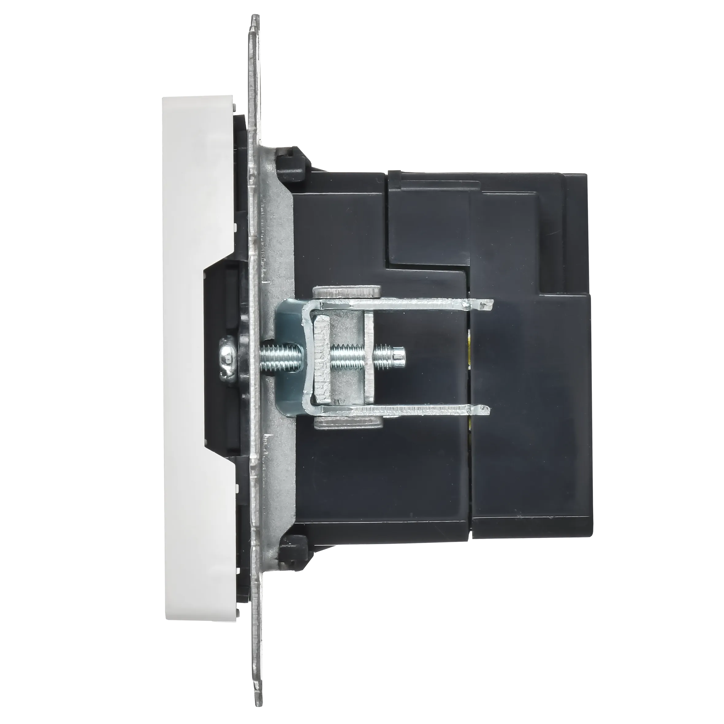 BRITE Розетка USB A+A 5В 3,1А РЮ10-1-БрАБ арктический белый IEK - Фото 4