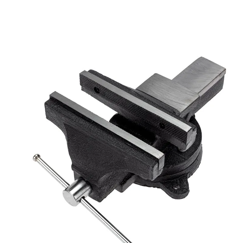 Тиски слесарные 200мм, поворотные, с наковальней KRANZ - Фото 4