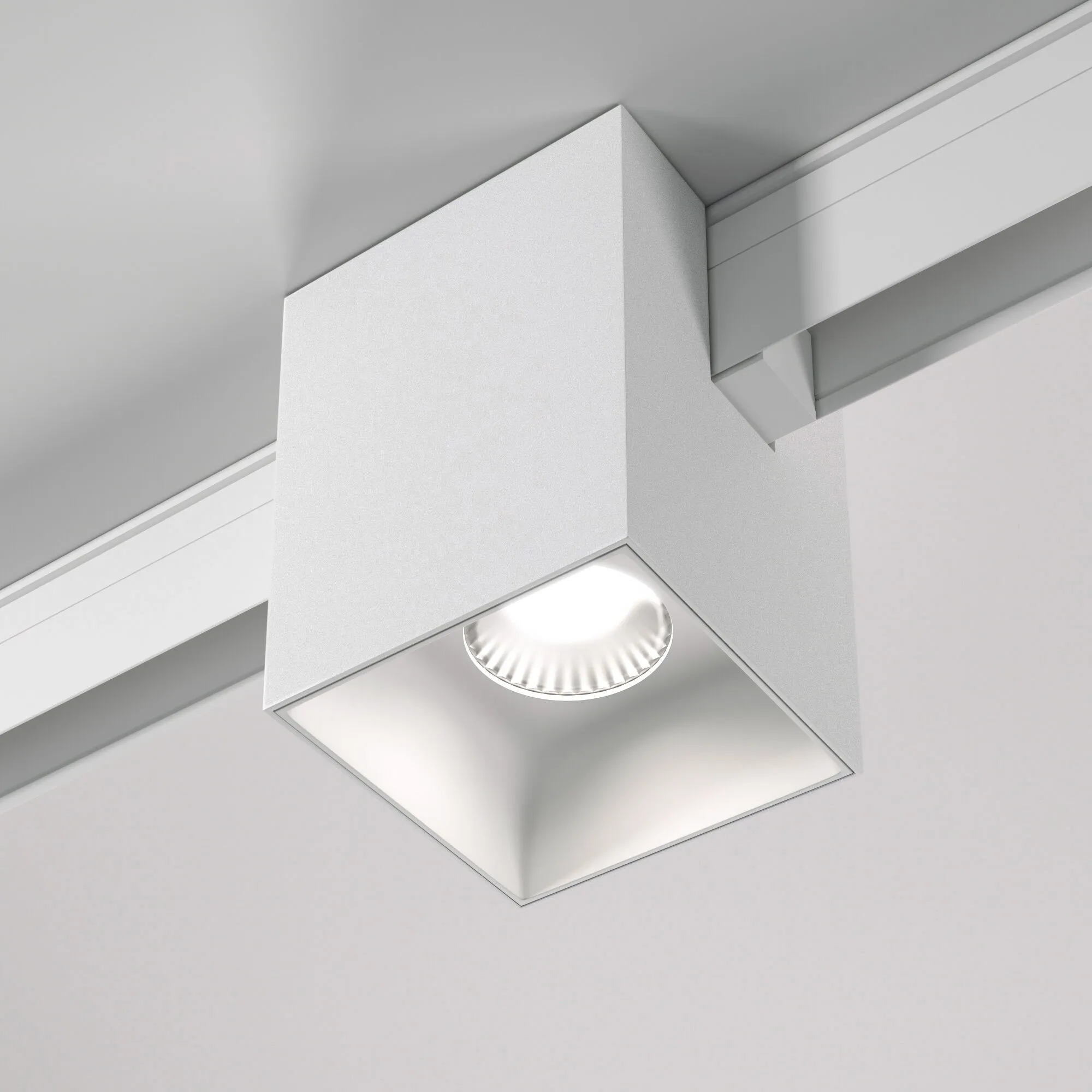 Slim Magnetic Трековый светильник 12W 4200K Solo (белый) 85055/01 Elektrostandard