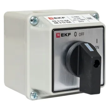 ПК-3-13 16А 3P "ВКЛ-ВЫКЛ" IP54 EKF