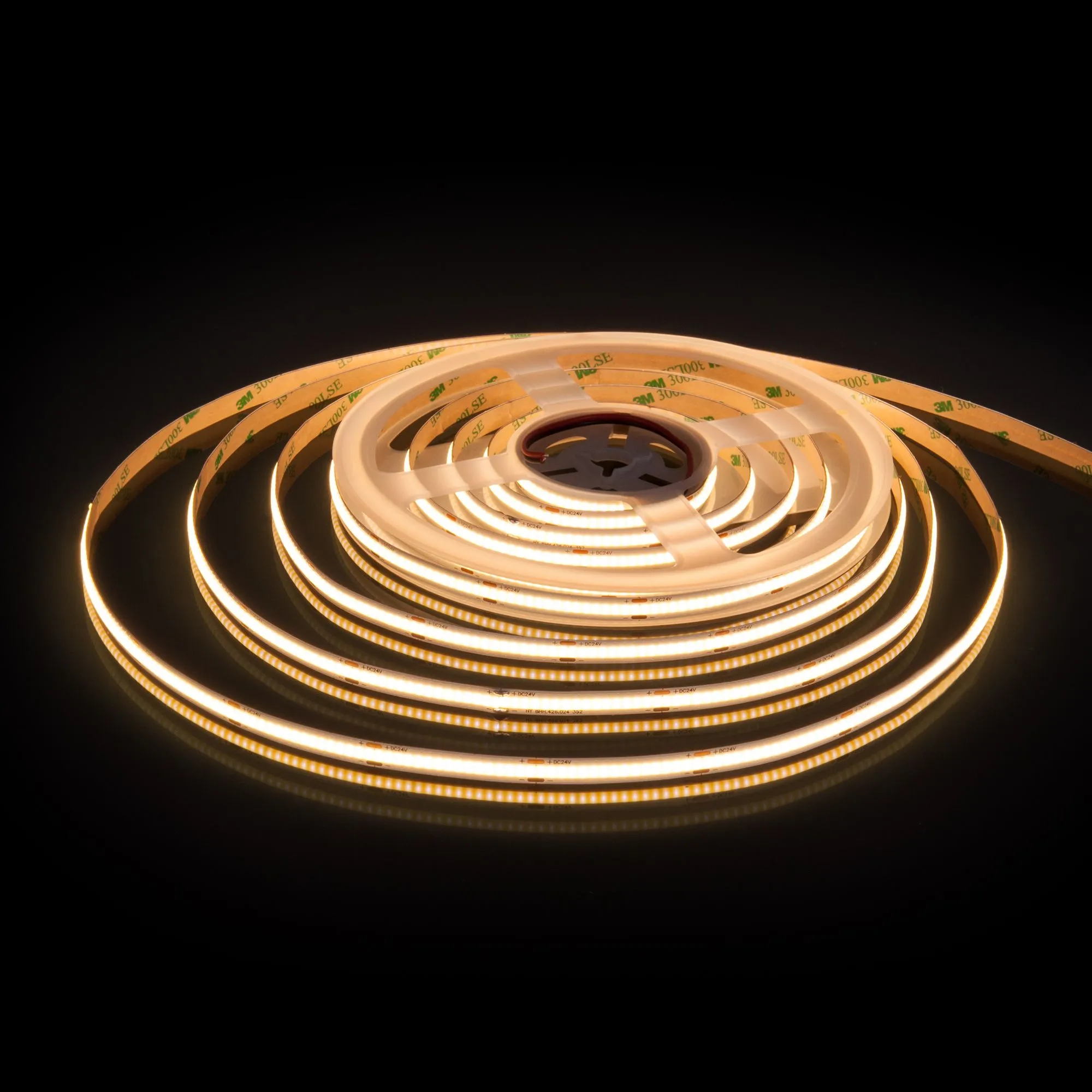 Лента светодиодная 24V 11W 352Led COB IP20 теплый белый, 5м Elektrostandard - Фото 3