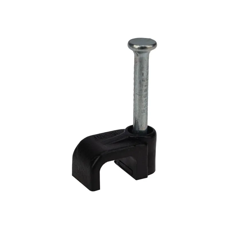 Крепеж кабеля плоский 6 х 4 мм, черный (упак. 50 шт)  REXANT 07-4206-1