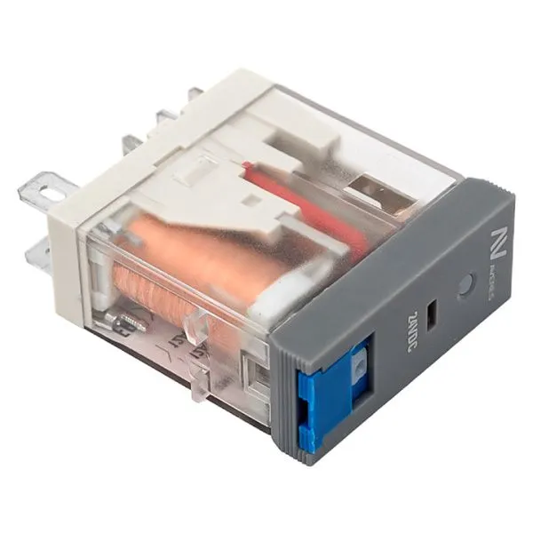 Реле промежуточное с кнопкой и мех. Индикацией RPAt 25/1 12A 24В DC EKF - Фото 5