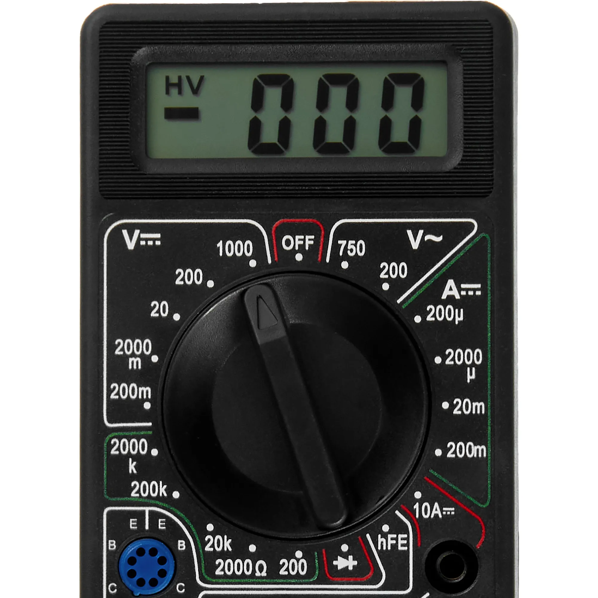 Мультиметр цифровой UNIVERSAL M830B IEK - Фото 5