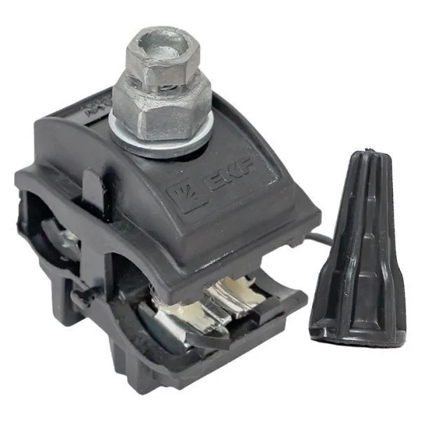 Зажим прокалывающий ответвительный N640 16-120 мм2 / 6-35 мм2 (голый провод / СИП) инд. упак. EKF - Фото 2