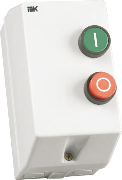 Контактор КМИ10960 9А в оболочке 380В/АС3 IP54 IEK