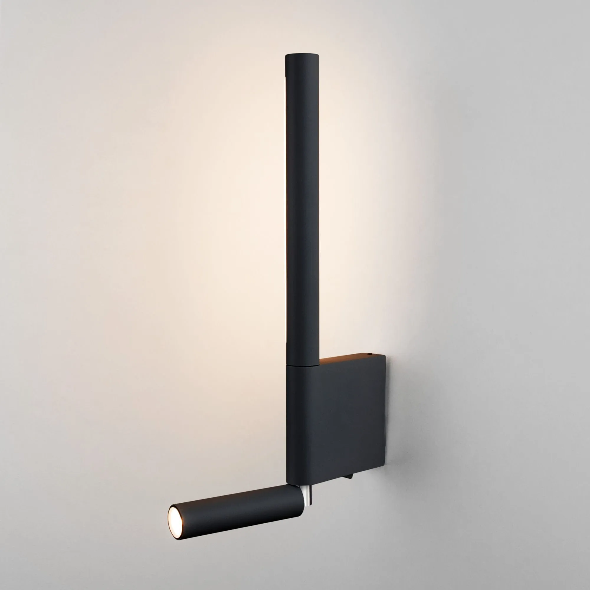 Настенный светодиодный светильник Sarca LED 3000K 40111/LED черный - Фото 2