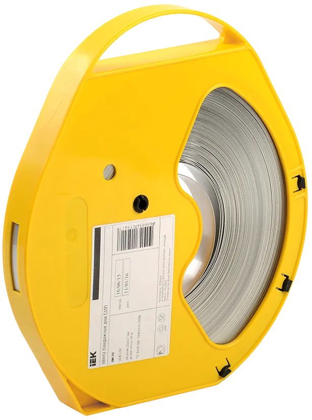 Лента бандажная ЛМ-50 (F 2007, COT37, F207, 50 метров в упаковке) IEK