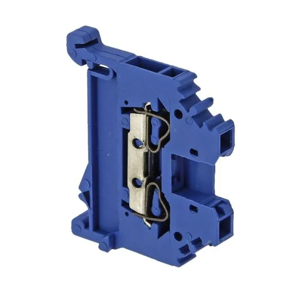 Колодка клеммная пружинная JXB-S-6 41А синяя EKF - Фото 3