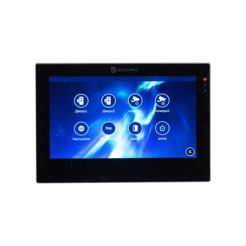 Цветной монитор  видеодомофона 7" формата AHD(1080P), с сенсорным экраном, детектором движения, функцией фото- и видеозаписи  (модель AC-438) - Фото 3