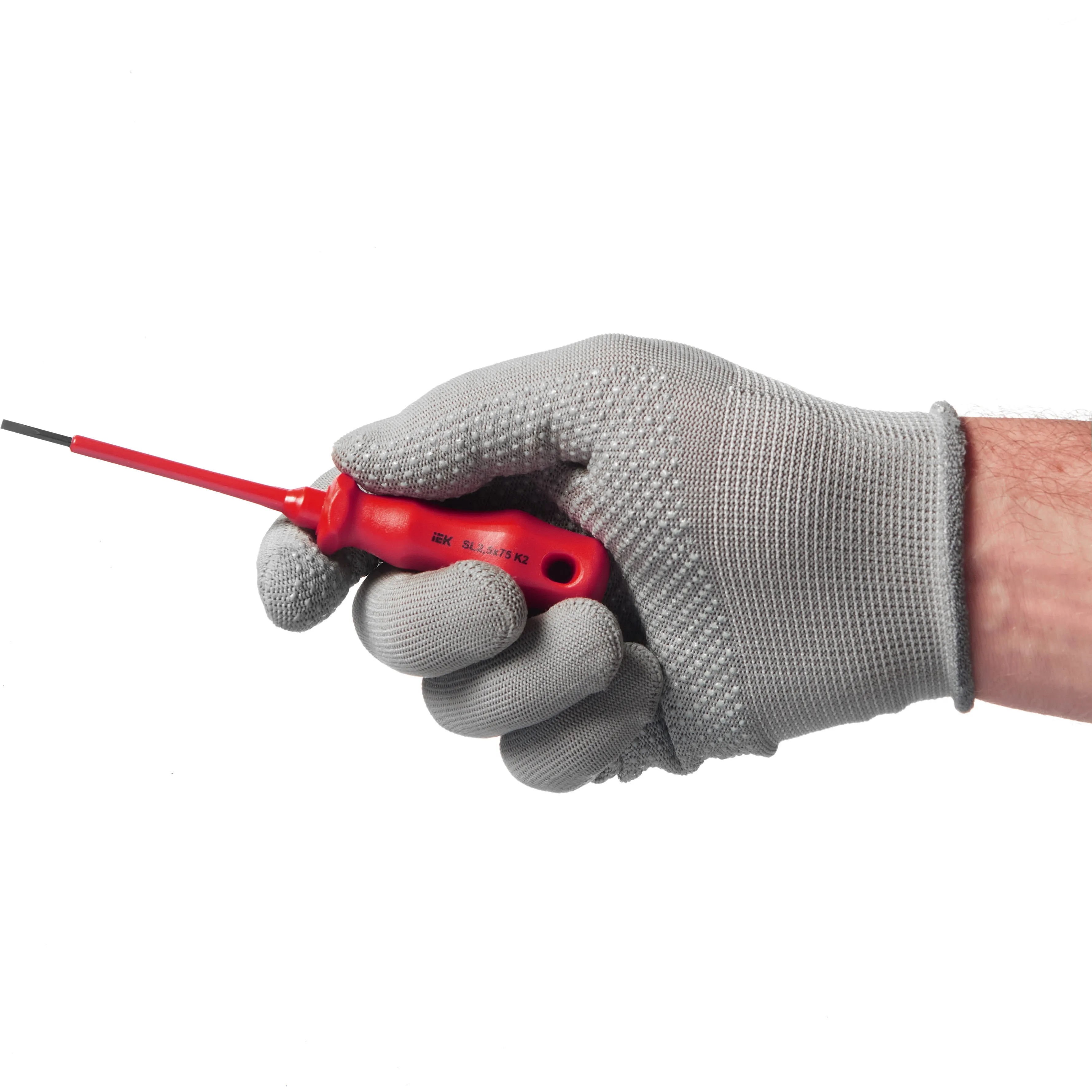 ARMA2L 3 Отвертка диэлектрическая SL2,5х75 K2 IEK - Фото 3