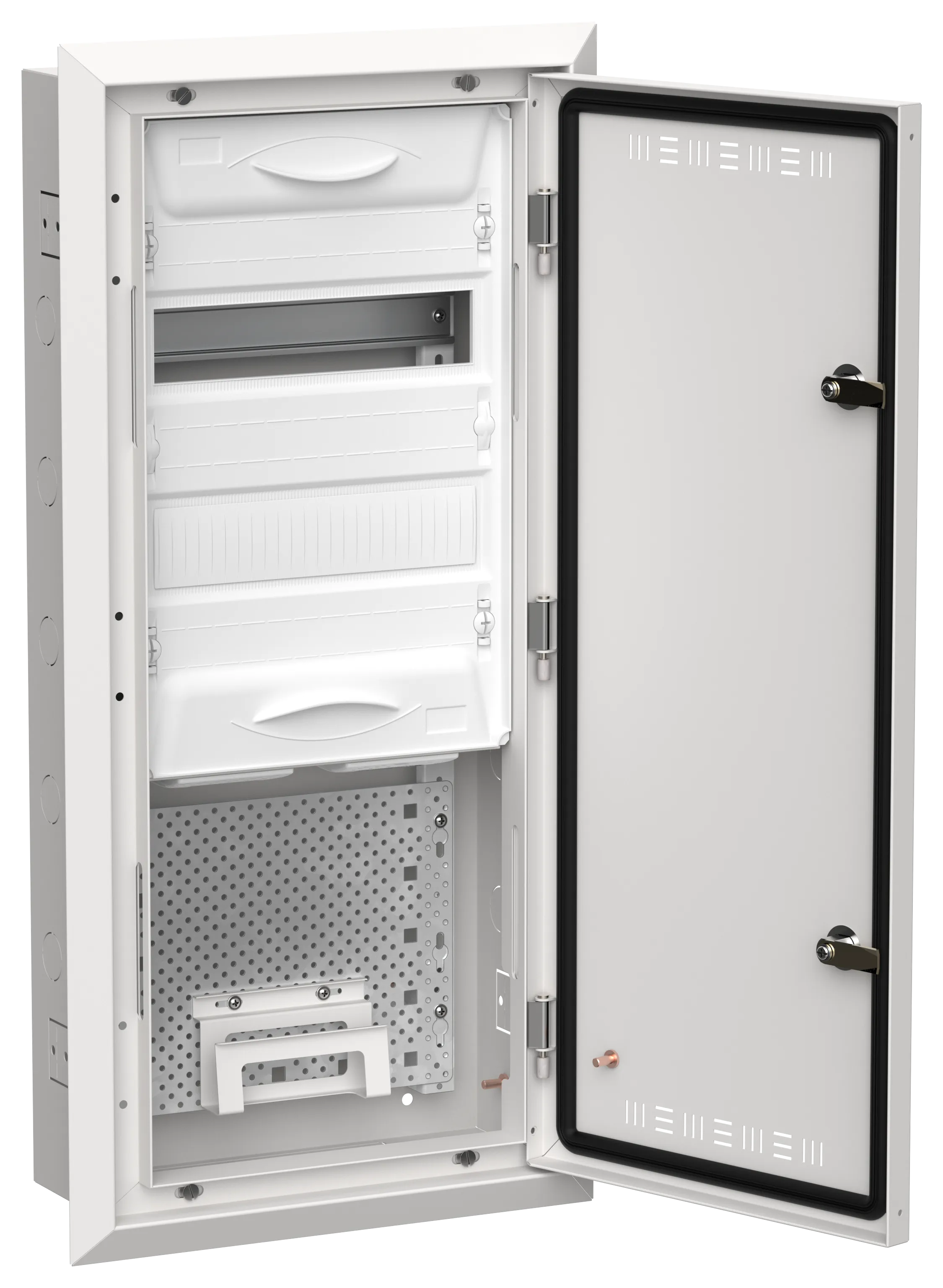 TITAN 5 Корпус комбинированный ЩРв-24 (1х48) 755х365х130мм IP30 белый IEK