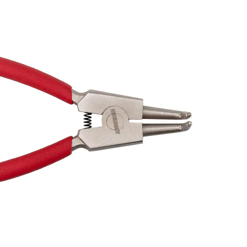 Щипцы для стопорных колец разжим загнутый 160мм, обливные рукоятки REXANT - Фото 3