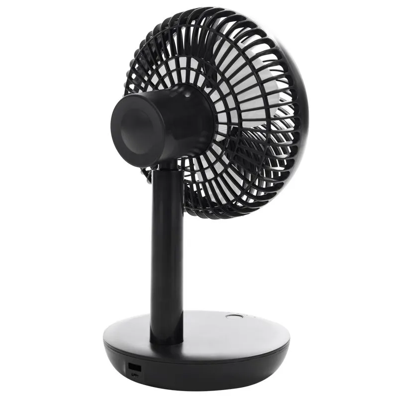 Вентилятор настольный USB, черный, 6 Вт - Фото 5